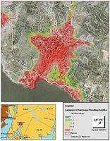 Small Area Inundation Map